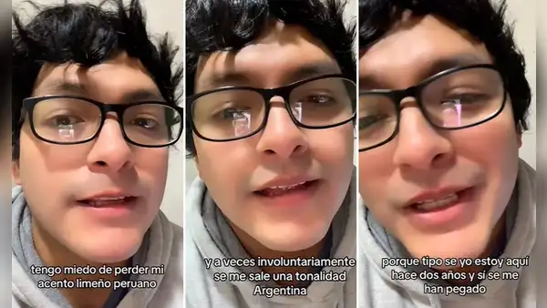 Peruano que vive en Argentina revela que tiene miedo de perder su acento limeño y causa furor en redes