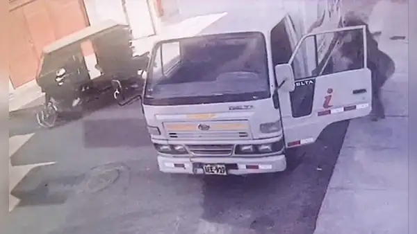 Chiclayo: capturan a delincuentes en pleno asalto a camión con sacos de arroz