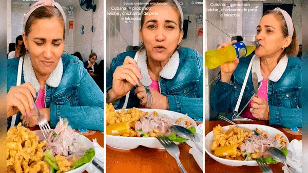 Extranjera prueba CEVICHE en Perú por primera vez y su reacción impacta en redes: ¡No le gustó!