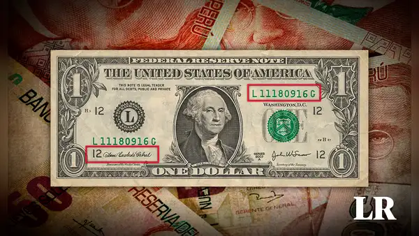 Descubre el billete de 1 dólar 'escalera' que puedes vender por más de S/18.000 por su número de serie