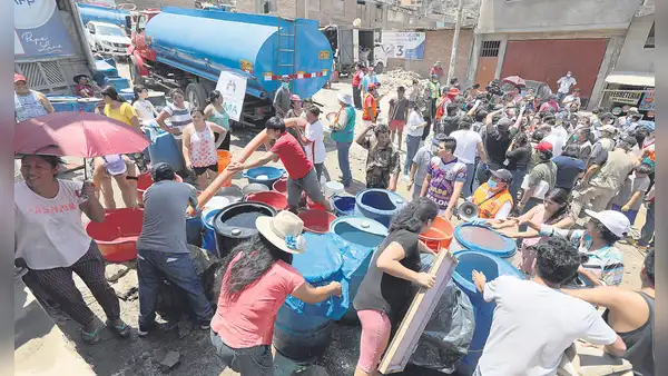Sedapal advierte riesgo en el abastecimiento del agua