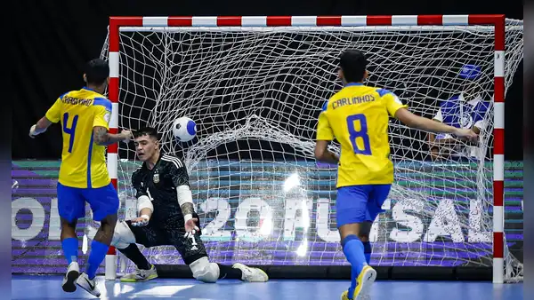 ¡Campeones! Brasil derrotó 1-0 a Argentina por la final del Sudamericano de Futsal Sub-20