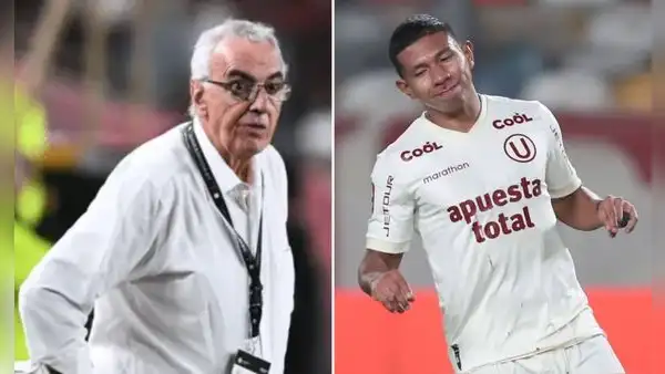 Jorge Fossati y sus duras palabras sobre por qué hace jugar poco a Edison Flores pese a no estar lesionado