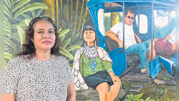 Édouard Manet en Ucayali en el pincel de Graciela Arias