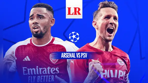 Arsenal vs. PSV ONLINE GRATIS: horarios y canales del partido por la Champions League 2023-24