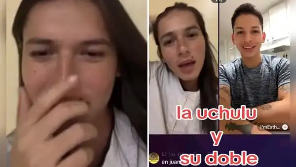 ¡En shock! La Uchulú encontró a su 'hermano gemelo' y es viral en redes: “Igualitos”
