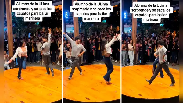 Estudiantes de la ULima bailan MARINERA de forma espectacular y sorprenden: "Muy elegante"