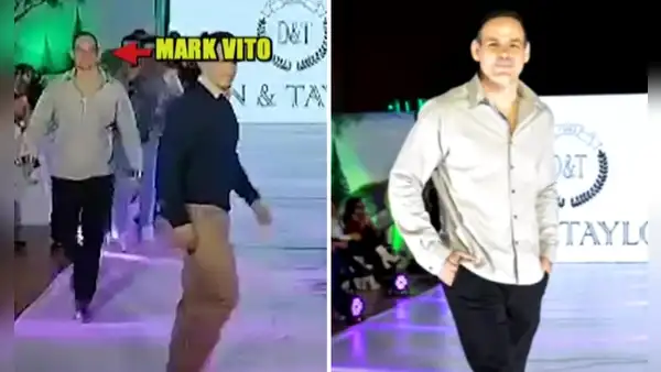 Mark Vito participó como modelo en la pasarela del Fashion Week Perú USA