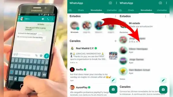 ¿Odias los Canales de WhatsApp? Así volverás a tener los estados de tus contactos en vertical