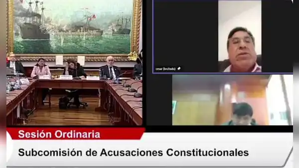 César Hinostroza a congresistas: "Por medidas de seguridad, no le puedo decir dónde estoy"