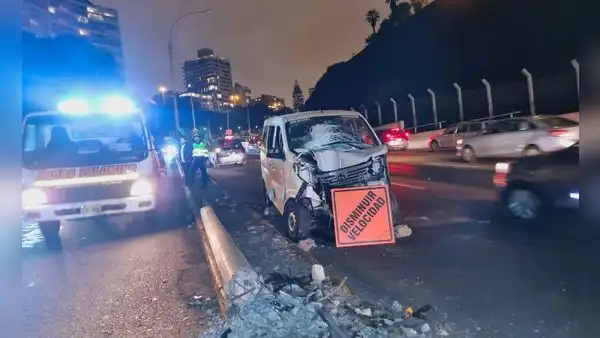 Miraflores: registran accidente de tránsito en la bajada Armendáriz de la Costa Verde
