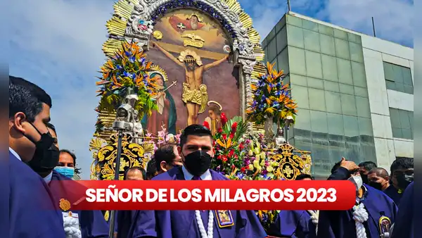 ¿Cuándo sale en recorrido el SEÑOR DE LOS MILAGROS este 2023? Te contamos