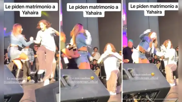 Joven le ‘pidió matrimonio’ a Yahaira en pleno concierto en universidad y sorprende a fans