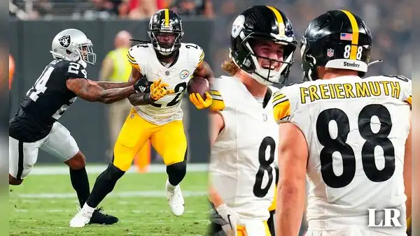 ¡Segunda victoria! Pittsburgh Steelers vencen 23-18 de visita a Raiders por la semana 3 de la NFL
