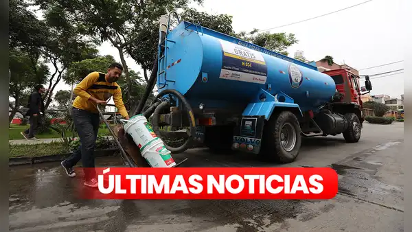 Corte masivo de agua EN VIVO: Sedapal asegura 102 puntos de abastecimiento fijos y 71 puntos móviles como cisternas