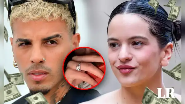 Este es el anillo de más de 600.000 dólares que le regaló Rauw Alejandro a Rosalía: ¿cómo luce?