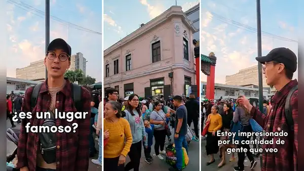 Coreano visita el BARRIO CHINO en Perú y se impresiona al ver tanta gente: “Deberíamos abrir un local aquí”