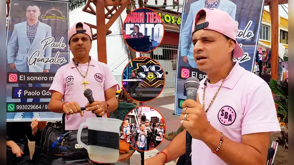 Paolo González, el colombiano que integró NICHE y hoy canta en las calles del CALLAO