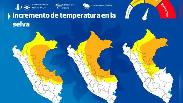 ¿Hasta cuándo durará la ola de calor en la selva? Esto dijo Senamhi