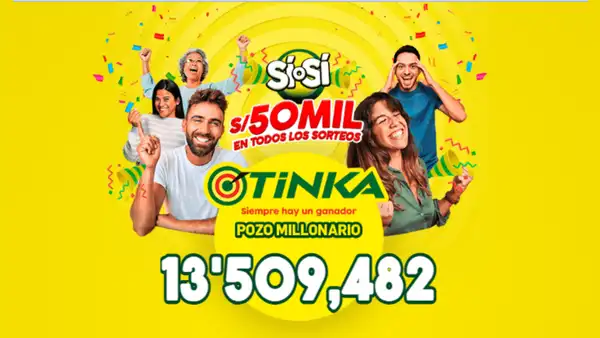 La Tinka: resultados, jugada ganadora y sorteo del 27 de septiembre