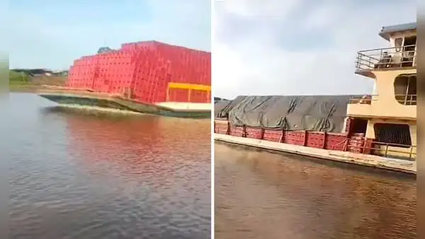 Gran carga de cerveza en río de Iquitos sorprende a usuarios en redes: "Solo para el fin de semana"
