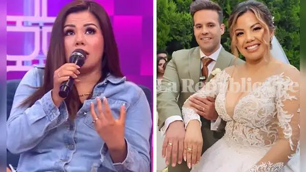 Estrella Torres molesta por críticas hacia su esposo: “Manchan la imagen de él, es muy trabajador"