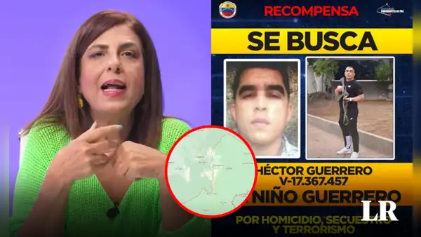 Periodista Patricia Poleo revela el supuesto lugar de escondite del ‘Niño Guerrero’