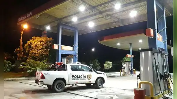 Vigilante de grifo detiene robo en Moyobamba y hiere de bala a delincuente