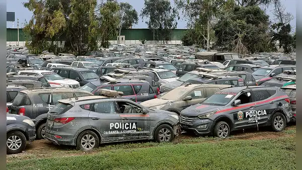 Policía Nacional tiene 9.250 vehículos inoperativos