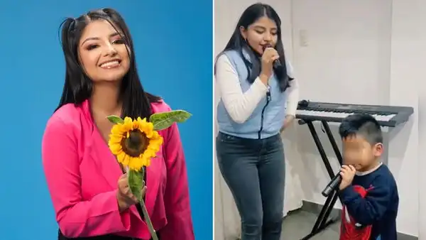 Hijo de Nickol Sinchi enternece las redes al cantar junto a su mamá: “Hermosura”