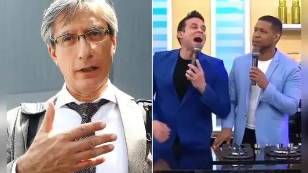 Federico Salazar trolea y deja callado a Edson Dávila EN VIVO en aniversario de 'América hoy': "¿Es conductor?"
