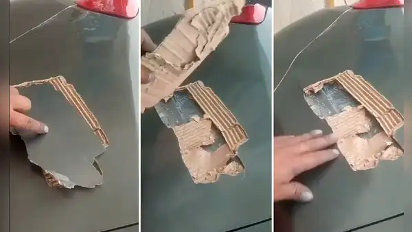 Peruano manda a reparar su auto al mecánico tras sufrir golpe y queda en shock: “Es fibra de ‘cartono’”