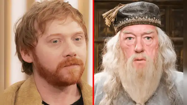 Rupert Grint, Ron en 'Harry Potter', se despide de Michael Gambon: "Me cautivó cuando era niño"