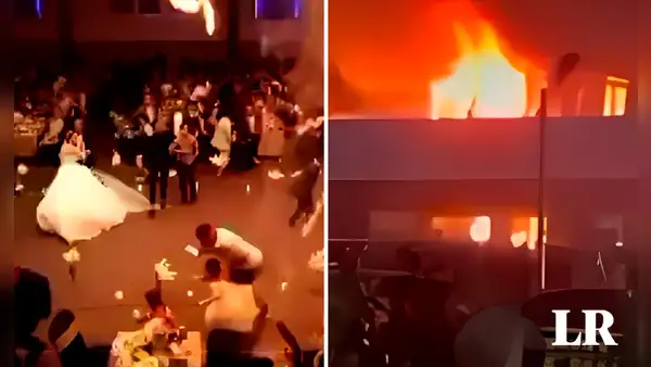 Así inició el incendio en boda de Irak que dejó 114 muertos: pirotécnicos prendieron el techo