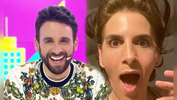 Mujer sorprende a ‘Peluchín’ en vivo: “Hablando de cínicos, un saludo al padre de mi hija”