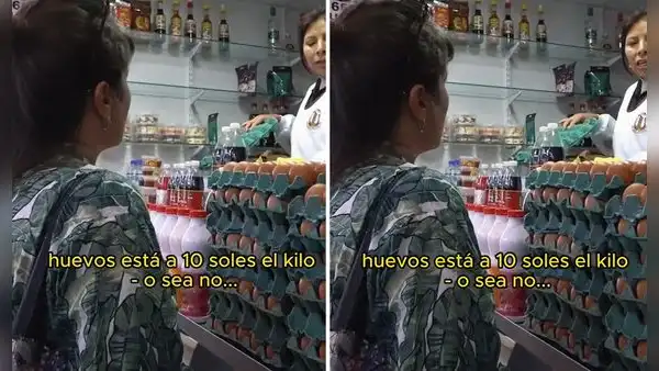 Turista argentina se sorprende por la forma en que se venden los huevos en el Perú: “Qué loco”