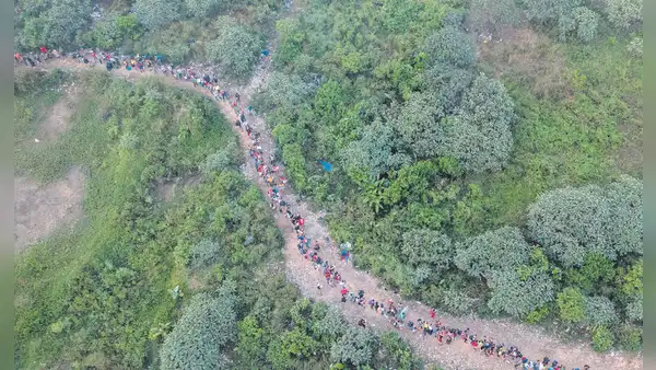 400.000 migrantes cruzaron la selva del Darién este año