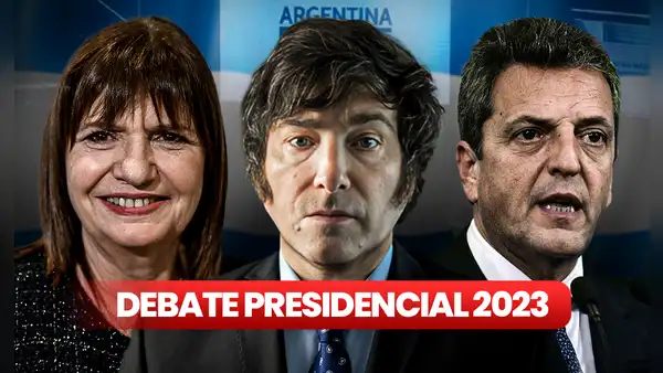 Debate presidencial 2023: Milei, Bullrich y Massa compartieron sus propuestas a Argentina