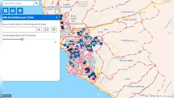 LINK de Sedapal para saber si habrá corte de agua en tu vivienda: CONSULTA AQUÍ con número de suministro | MAPA