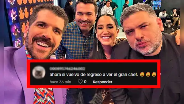 Usuarios en shock por ingreso de este famoso a la cuarta temporada de 'El gran chef':"Lloro de emoción"
