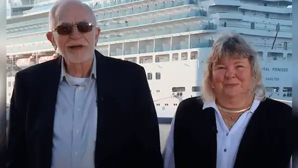 Pareja de adultos mayores lleva más de 500 días en cruceros porque es más barato que pagar renta