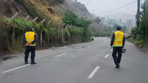 Incendio en la Costa Verde: ¿qué tramo está cerrado por siniestro ocurrido en la madrugada?