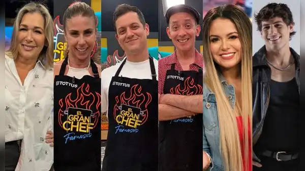 Estos son los participantes de ‘El gran chef: famosos’ cuarta temporada