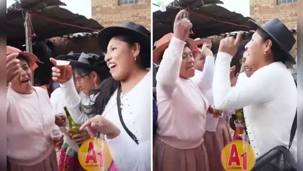 Mujeres cantan y bailan para celebrar su soltería en tradicional festividad de Junín: “Eso es vida”