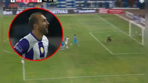 Sensacional golazo de Barcos para poner el 2-0 de Alianza Lima ante Binacional en Juliaca