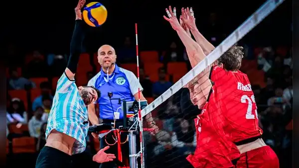 ¡Luchado hasta el último punto! Argentina derrotó 3-2 a Bélgica por el Preolímpico de Vóley 2023
