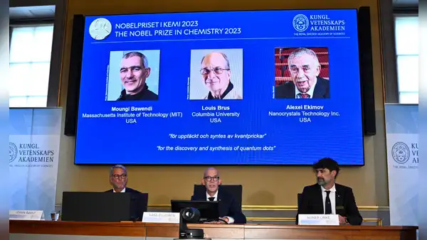 Premio Nobel de Química 2023 a los descubridores de los puntos cuánticos, presentes en televisores y computadoras