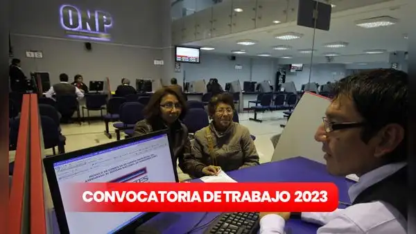 ONP abre CONVOCATORIA para estos profesionales en Perú: hay sueldos de hasta S/10.000