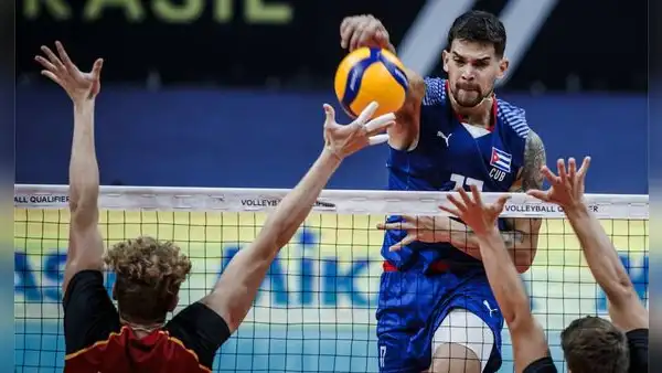 Cuba logra su tercera victoria en el Preolímpico de voleibol masculino venciendo 3-0 a Qatar