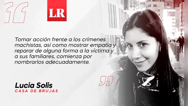 Se llama feminicidio, por Lucia Solis
